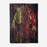 Superhero Hulk Blanket Flannel Throw Room Decoration