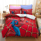 Superhero Spiderman Bedding Set Quilt Duvet Cover Bed Sheets Sets - EBuycos