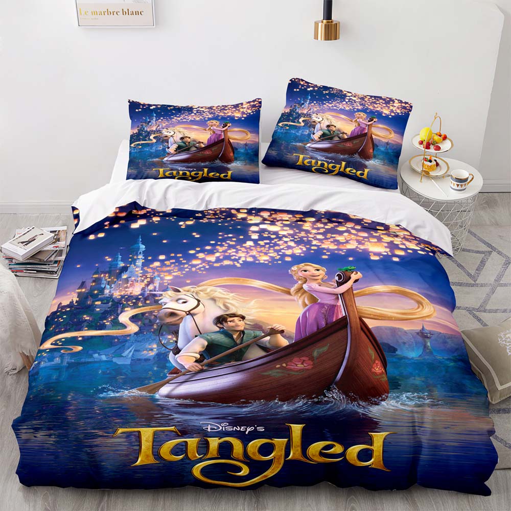 Tangled Bedding Set Pattern Quilt Cover Without Filler