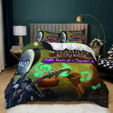 The Addams Family Cosplay Bedding Set Comforter Duvet Cover Bed Sheets - EBuycos