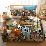 The Amazing World of Gumball Bedding Set Duvet Cover Bed Sheets Sets - EBuycos