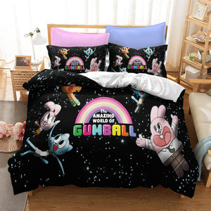 The Amazing World of Gumball Cosplay Bedding Set Duvet Cover Bed Sets - EBuycos