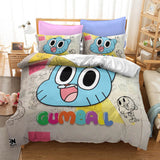 The Amazing World of Gumball Cosplay Bedding Set Duvet Cover Bed Sets - EBuycos