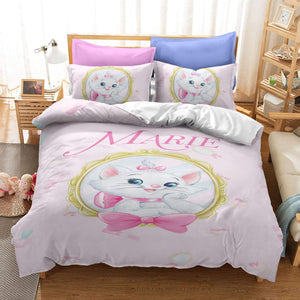 The Aristocats Marie Cat Bedding Sets Quilt Cover Without Filler