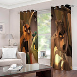 The BAD GUYS Curtains Blackout Window Drapes for Room Decoration