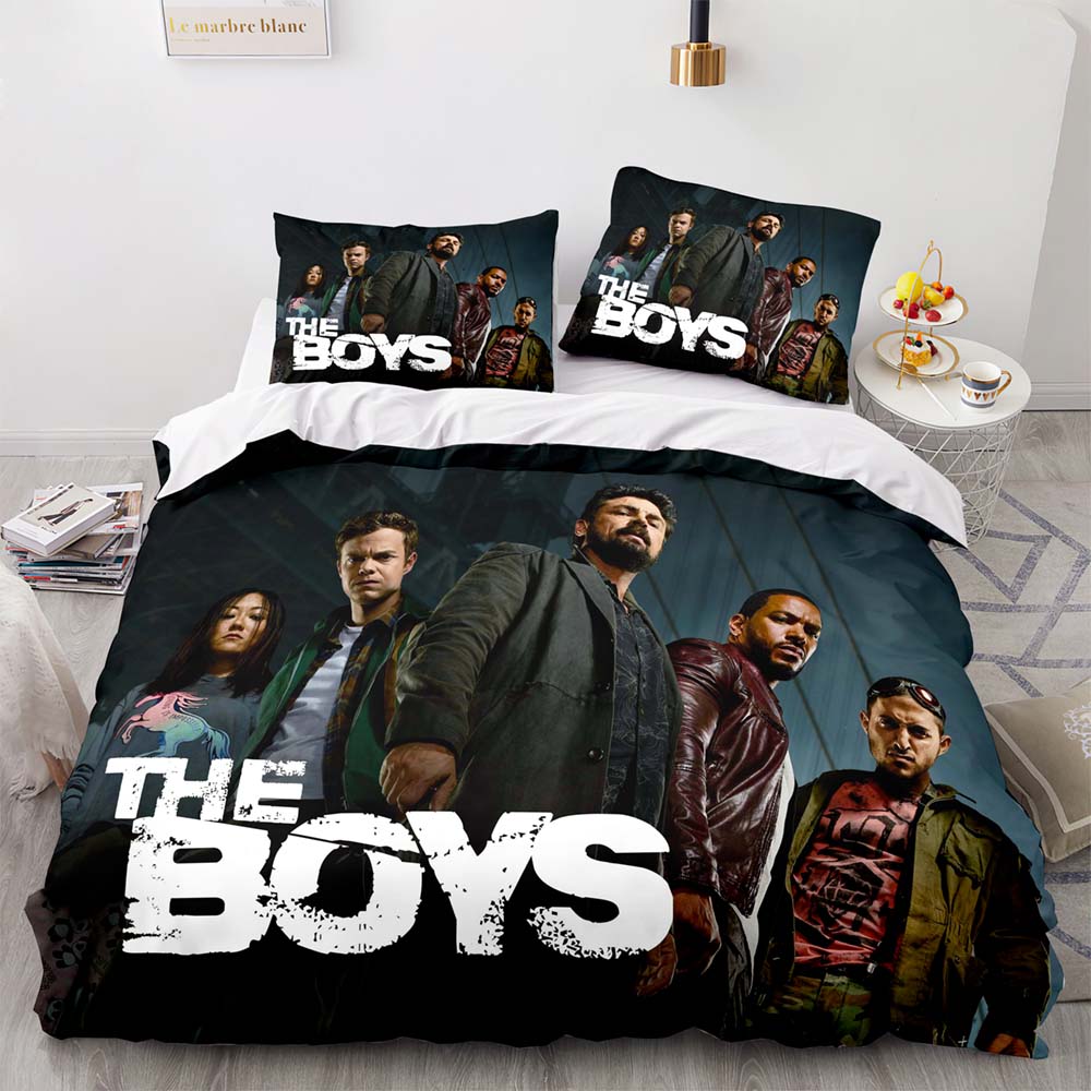 The Boys Bedding Set Pattern Quilt Cover Without Filler