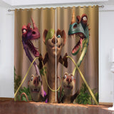 The Ice Age Adventures of Buck Wild Curtains Cosplay Blackout Window Drapes