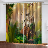 The Ice Age Adventures of Buck Wild Curtains Cosplay Blackout Window Drapes