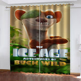 The Ice Age Adventures of Buck Wild Curtains Cosplay Blackout Window Drapes