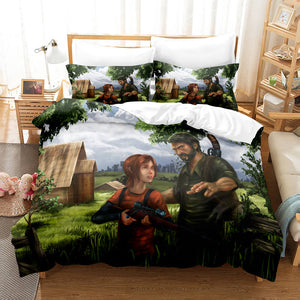 The Last of Us Cosplay Bedding Sets Comforter Duvet Covers Sheets - EBuycos