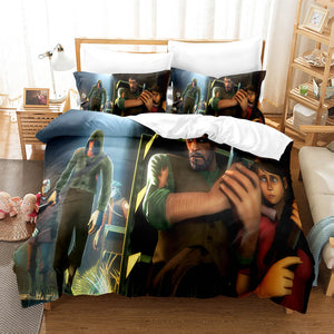 The Last of Us Cosplay Bedding Sets Comforter Duvet Covers Sheets - EBuycos