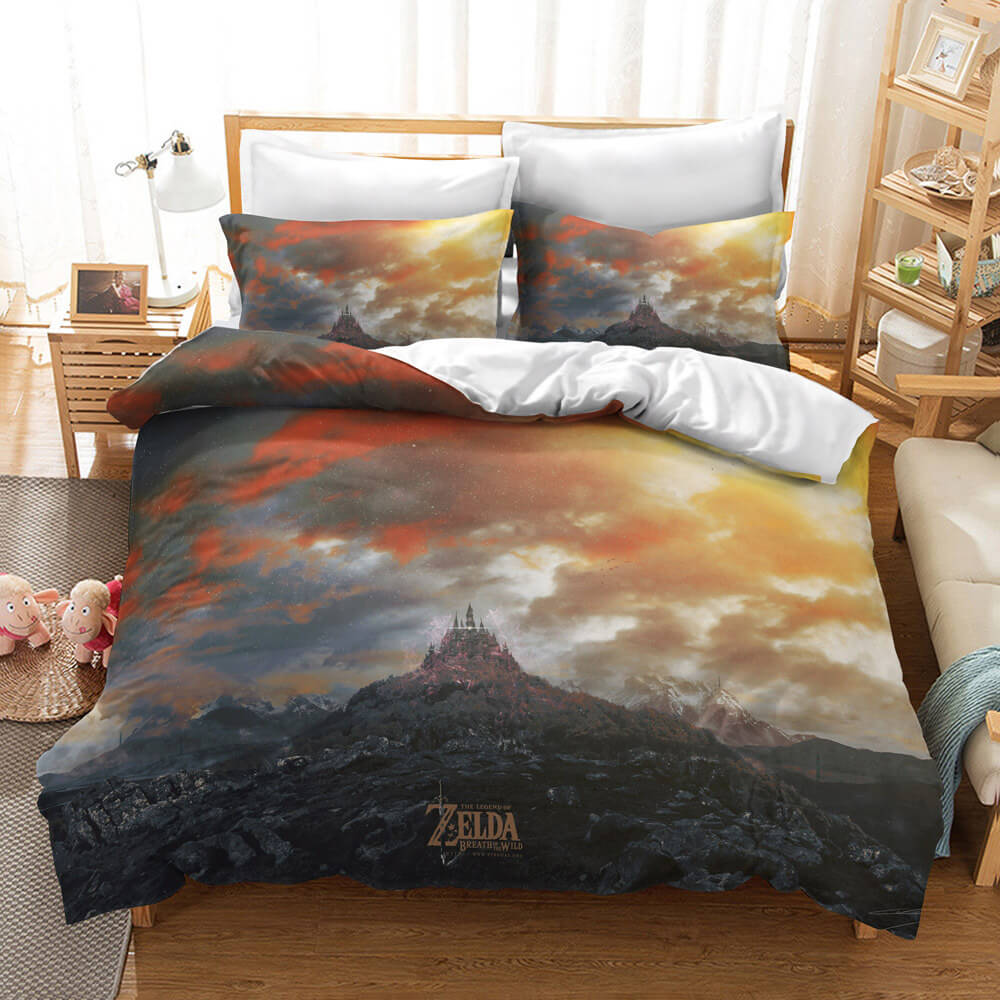 The Legend of Zelda Cosplay Bedding Duvet Covers Bed Sheets Sets - EBuycos