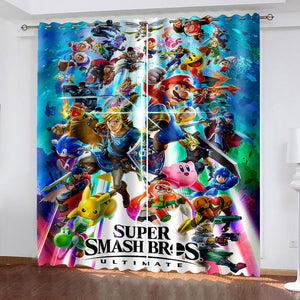 The Legend of Zelda Curtains Blackout Window Treatments Drapes for Room Decor