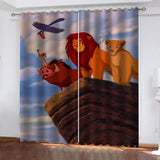 The Lion King Curtains Blackout Window Treatments Drapes Room Decor