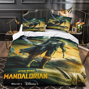 The Mandalorian Season 3 Bedding Set Quilt Cover