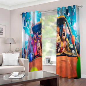 The Mitchells vs. the Machines Curtains Blackout Window Drapes Room Decoration