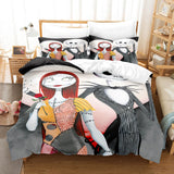 The Nightmare Before Christmas Bedding Set Duvet Covers Bed Sheets - EBuycos