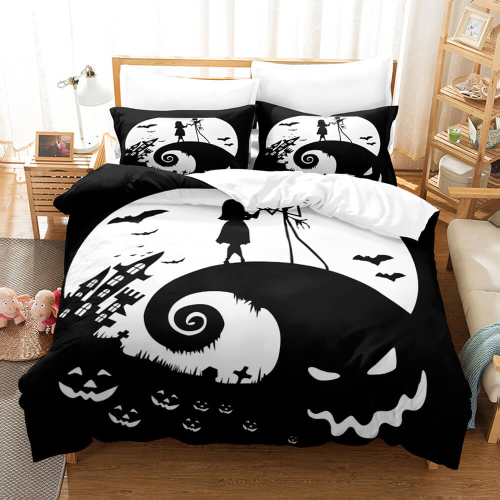 The Nightmare Before Christmas Bedding Set Duvet Covers Bed Sheets - EBuycos