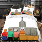The Rise Bedding Set Quilt Duvet Cover Without Filler - EBuycos