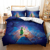 The Santa Grinch Christmas Cosplay Bedding Set Duvet Cover Bed Sheets - EBuycos