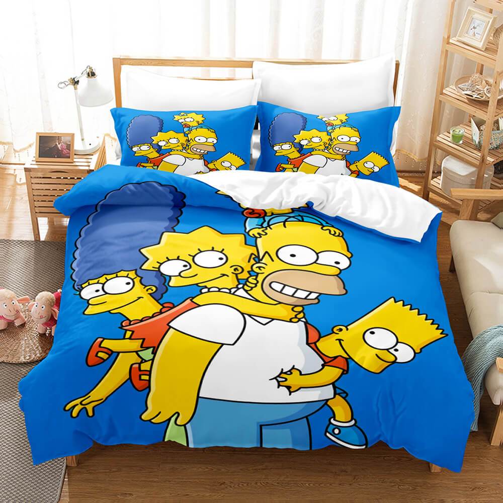 The Simpsons Bedding Set Duvet Cover Bed Sets - EBuycos