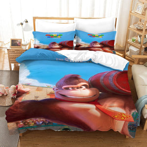 The Super Mario Bros Movie Bedding Set Pattern Quilt Cover