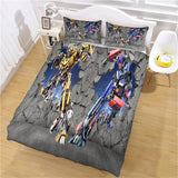The Transformers Bedding Set Cosplay Quilt Cover Without Filler