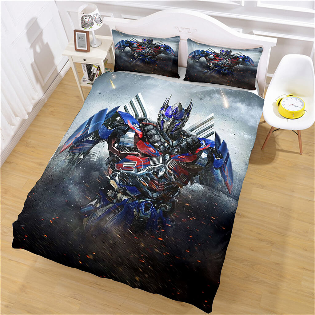 The Transformers Bedding Set Cosplay Quilt Cover Without Filler