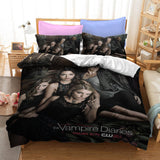 The Vampire Diaries Bedding Set Quilt Duvet Covers Bed Sheets Sets - EBuycos