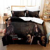 The Vampire Diaries Cosplay Bedding Set Duvet Cover Comforter Bed Sheets - EBuycos