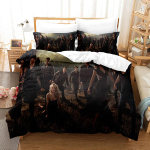 The Vampire Diaries Cosplay Bedding Set Duvet Cover Comforter Bed Sheets - EBuycos