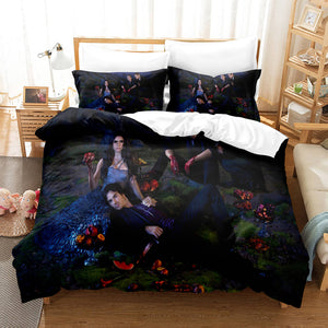 The Vampire Diaries Cosplay Bedding Set Duvet Cover Comforter Bed Sheets - EBuycos