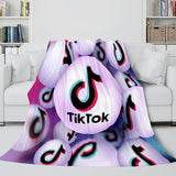 TikTok Blanket Tik Tok Flannel Fleece Throw Cosplay Blanket - EBuycos