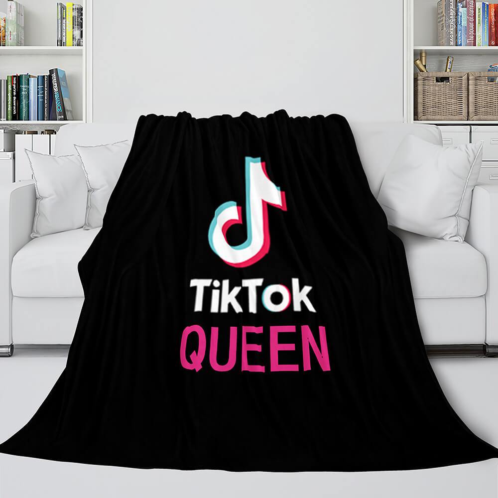 TikTok Soft Flannel Fleece Throw Blanket - EBuycos