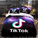 Tiktok Comforter Bedding Sets Tik Tok Quilt Duvet Covers Bed Sheets - EBuycos