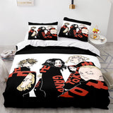 Tokyo Revengers Cosplay 3-Piece Bedding Sets Duvet Covers Bed Sheets - EBuycos