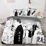 Tokyo Revengers Cosplay Bedding Set Duvet Cover Comforter Bed Sheets - EBuycos