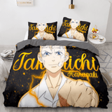 Tokyo Revengers Cosplay Bedding Set Duvet Cover Comforter Bed Sheets - EBuycos