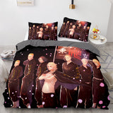 Tokyo Revengers Cosplay Bedding Set Duvet Cover Comforter Bed Sheets - EBuycos