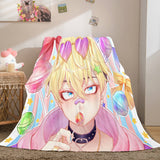 Tokyo Revengers Cosplay Flannel Blanket Throw Comforter Bedding Sets - EBuycos