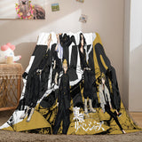 Tokyo Revengers Cosplay Flannel Blanket Throw Comforter Bedding Sets - EBuycos