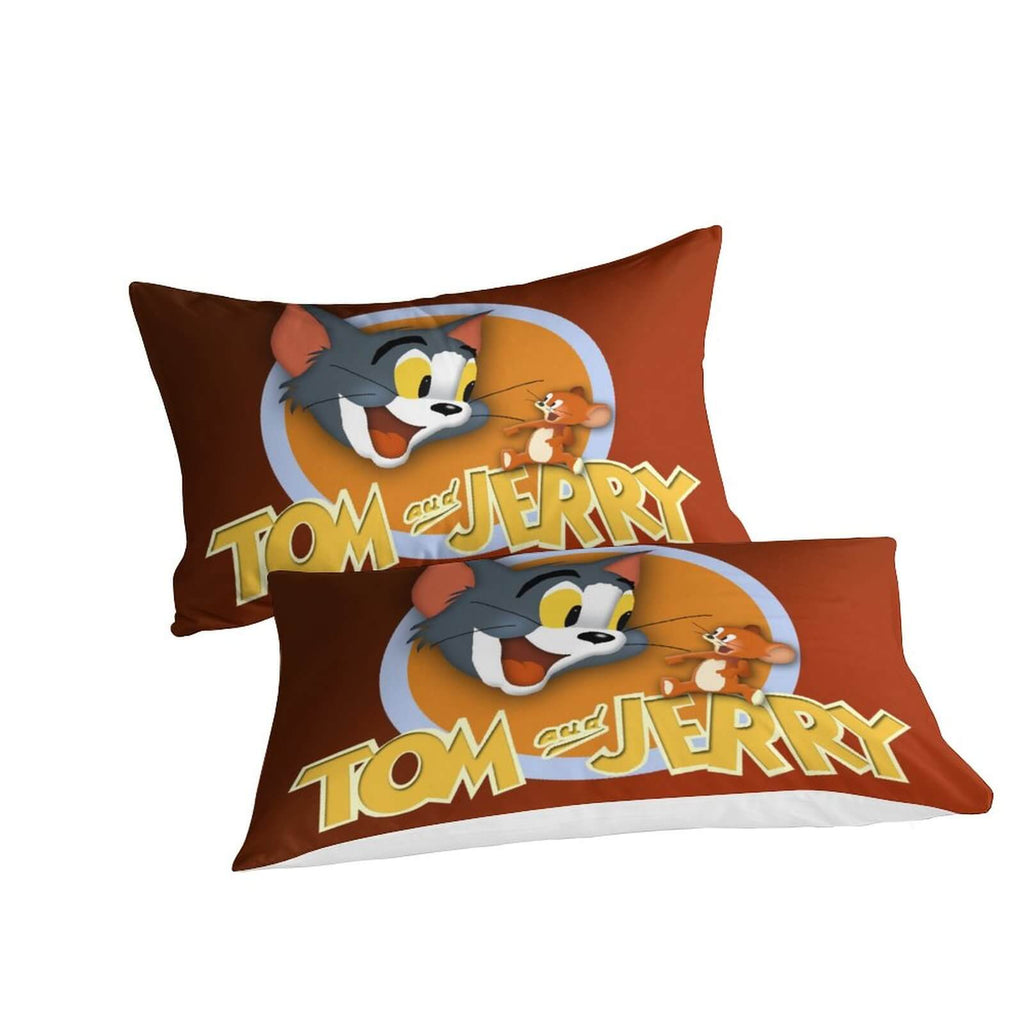 Tom and Jerry Bedding Set Quilt Cover Without Filler