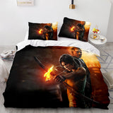 Tomb Raider Cosplay Comforter Bedding Sets Duvet Covers Bed Sheets - EBuycos