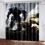Transformers Curtains Cosplay Blackout Window Treatments Drapes for Room Decor
