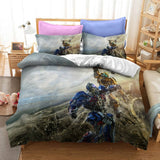 Transformers Optimus Prime Cosplay Bedding Set Duvet Cover Bed Sheets - EBuycos