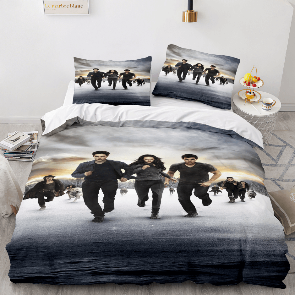 Twilight The Vampire Diaries Series Cosplay Bedding Duvet Cover Sets - EBuycos