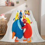 Twirlywoos Blanket Pattern Flannel Throw Room Decoration