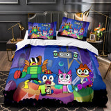 Unikitty Bedding Set Quilt Duvet Cover Bedding Sets Kids Birthday Gift - EBuycos