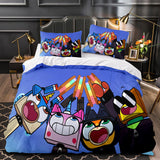 Unikitty Bedding Set Quilt Duvet Cover Bedding Sets Kids Birthday Gift - EBuycos