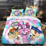 Unikitty Bedding Set Quilt Duvet Cover Bedding Sets for Kids Gift - EBuycos